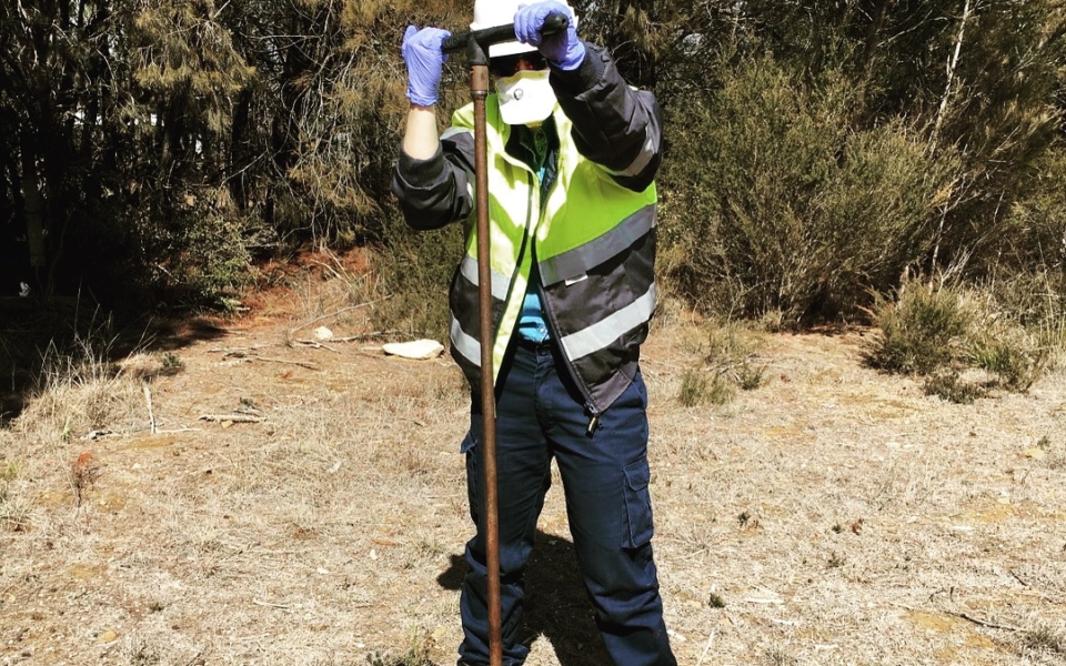 Soil sampling